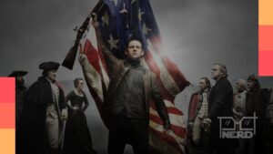 Cartaz com logotipos AMC, AMC Series e Film&Arts anunciando programação de filmes, séries e concertos no fim de semanaalt