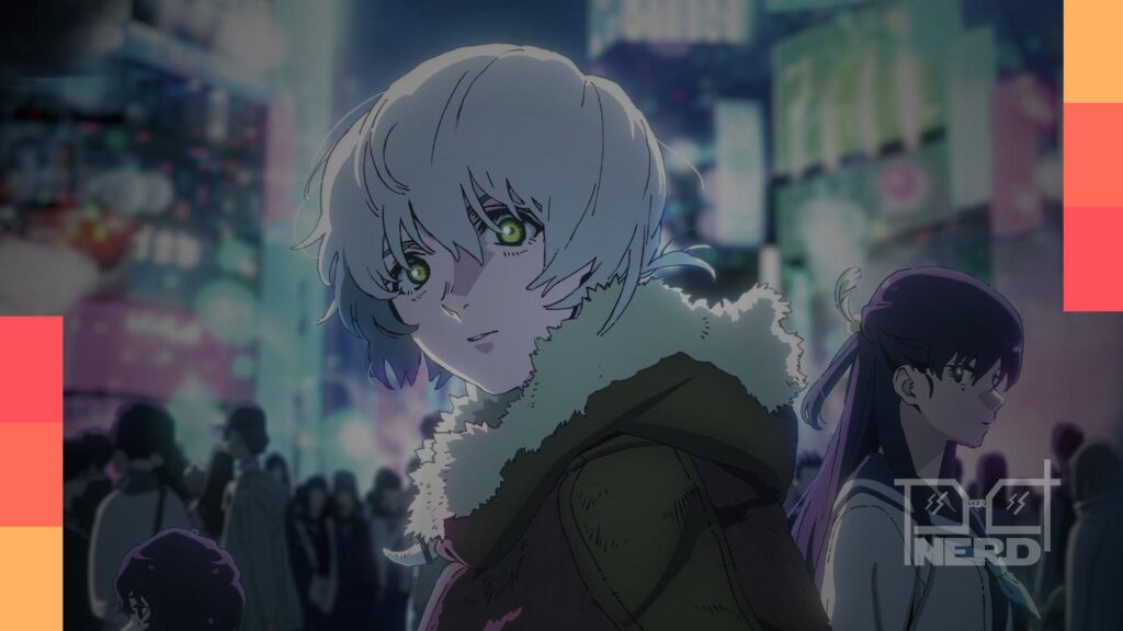 Montagem com imagens de Spice and Wolf, Mushishi e To Your Eternity representando animes parecidos com Frieren