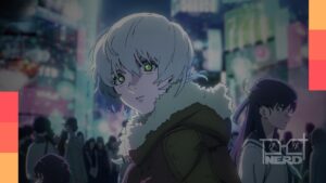 Montagem com imagens de Spice and Wolf, Mushishi e To Your Eternity representando animes parecidos com Frieren