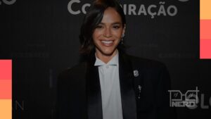 Bruna Marquezine, Antonio Fagundes e Sophie Charlotte em evento no Palácio Capanema celebrando O Agente Secretoalt