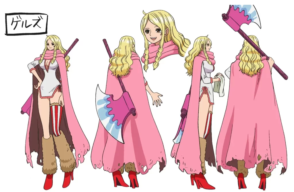 Visual da nova personagem Gerd de One Piece da Saga Elbaf