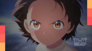 Inori em cena do filme Medalist, com destaque para a rivalidade no gelo