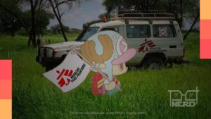 Tony Tony Chopper, médico de One Piece, como apoiador de Médicos Sem Fronteiras em campanha de conscientização humanitária