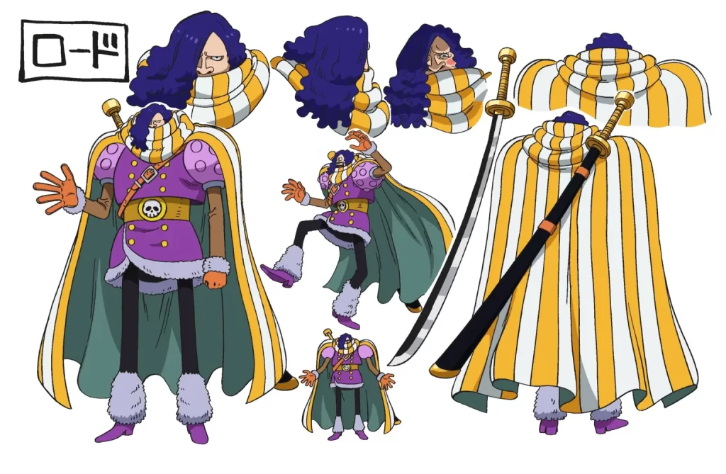 Visual da nova personagem Road de One Piece da Saga Elbaf