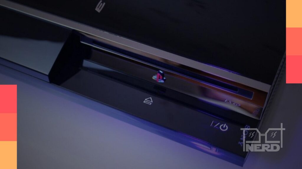 PlayStation 3 clássico com foco na ideia de que a Sony queria transformar o console em um computador em 2005