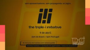 Banner do Triple-i Initiative Showcase destacando jogos indie como Neverway, Cairn e Castlevania: Belmont's Curse