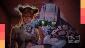 Ilustração com símbolos de animes de ação ao lado do título “12 animes eletrizantes que são pura ação do começo ao fim”