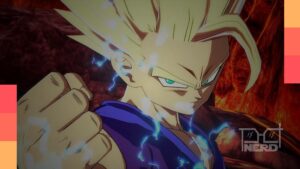 Arte destacando personagens e estilos de jogos de anime com a marca Metacritic