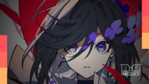 Ilustração do filme The Ribbon Hero inspirado em A Princesa e o Cavaleiro, com Safiri e um cavaleiro em destaque