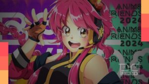 Participantes de cosplay no Anime Friends 2026 com foco nas pré-inscrições a partir de 10 de abril