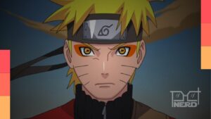 Ilustração com elementos de One Piece, Hunter x Hunter e Dragon Ball Z em estilo de capa de anime