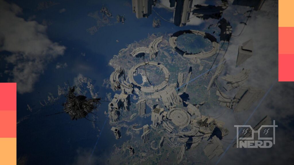 Jogador de Crimson Desert executa um movimento de impulso no ar que lembra o estilo Neo de Matrix