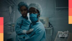 Ilustração com elementos de séries e filmes em streaming: Euphoria, Hacks, Malcolm e personagens de novas estreias