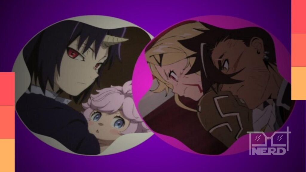 Dois animes de fantasia sombria, com clima de ação e elementos mágicos, destacando Clevatess e Condenado a ser um herói