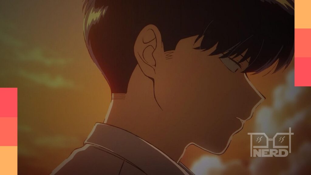 Nakamura em cena de Go For It, Nakamura-kun!! durante a estreia com dublagem simultânea na Crunchyroll