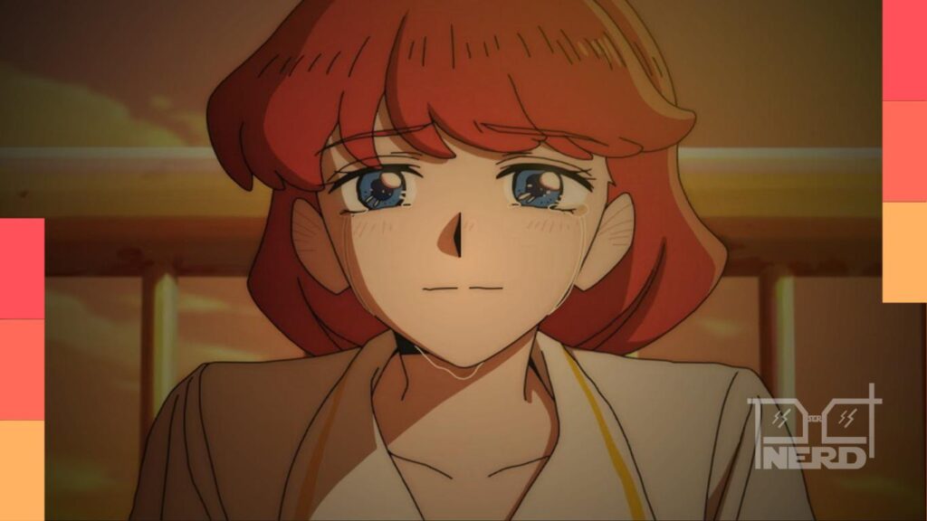 Sereia Lara em clima dramático no lago Biwa, com prévia da abertura “Sayonara Lara” no trailer de Goodbye, Lara