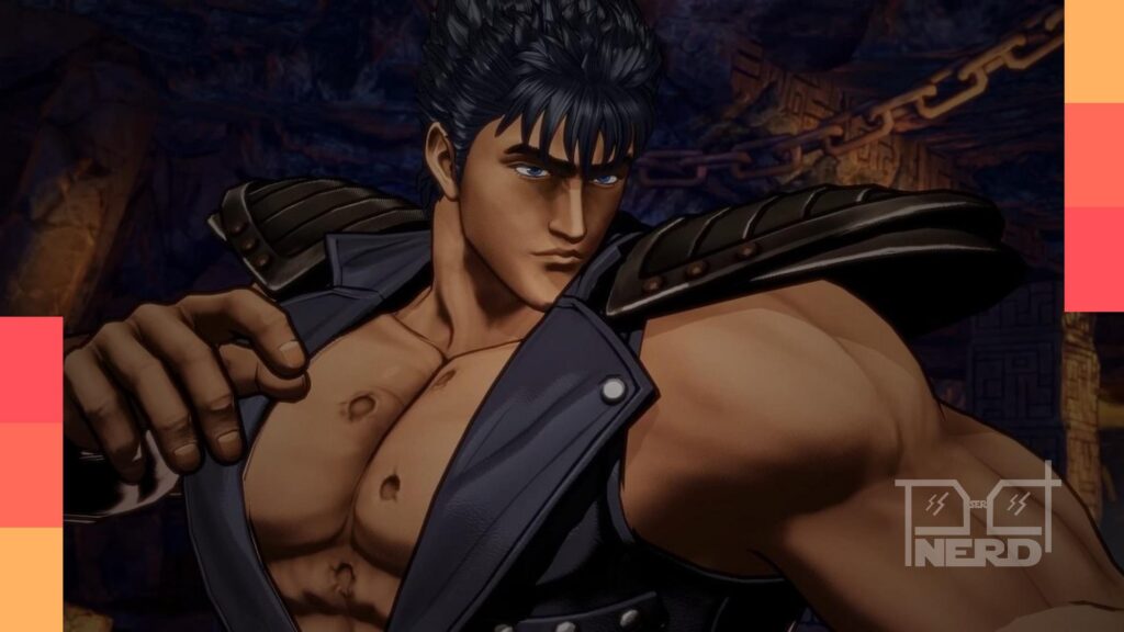 Kenshiro com postura de combate em Fatal Fury: City of the Wolves, com anúncio de chegada em junho