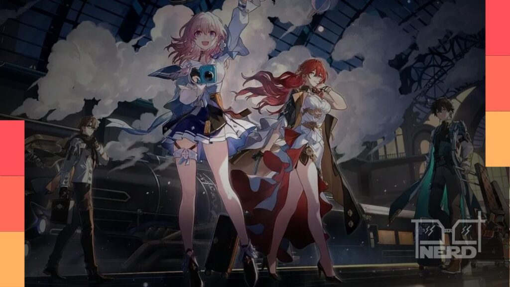 Imagem ilustrativa do universo de Honkai: Star Rail com estilo anime, sugerindo adaptação animada pela MAPPA