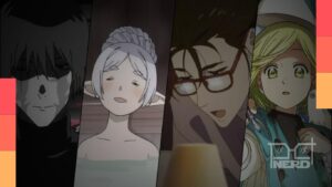 Ilustração do IShowSpeed em estilo anime, com referência ao showrunner Matt Owens e elementos de One Piece ao fundo