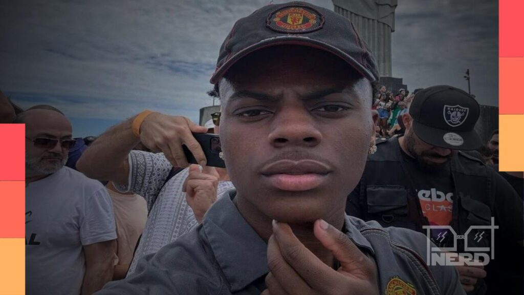 Ilustração do streamer IShowSpeed com estilo anime, sugerindo uma série animada em desenvolvimento