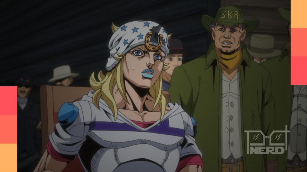 Arte de JoJo’s Bizarre Adventure: Steel Ball Run anunciando a segunda fase semanal na Netflix em 2026