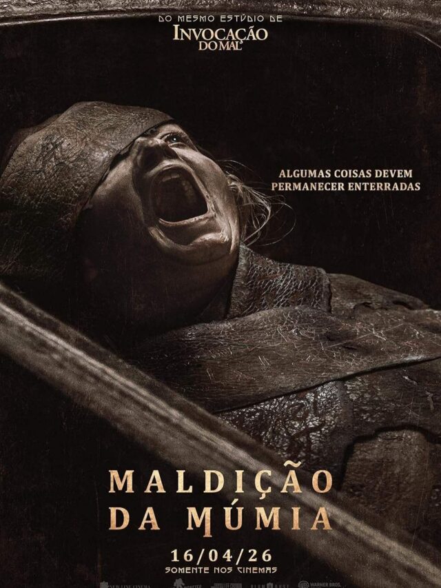 alternativo da imagem: Sombras em uma casa isolada com silhuetas misteriosas no terror claustrofóbico de Maldição da Múmia.