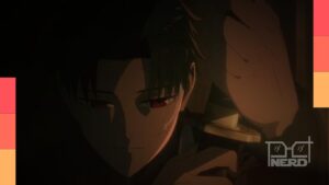 Mergulhão-de-orelha-branca mostrando íris vermelha com padrões escuros, em ambiente aquático