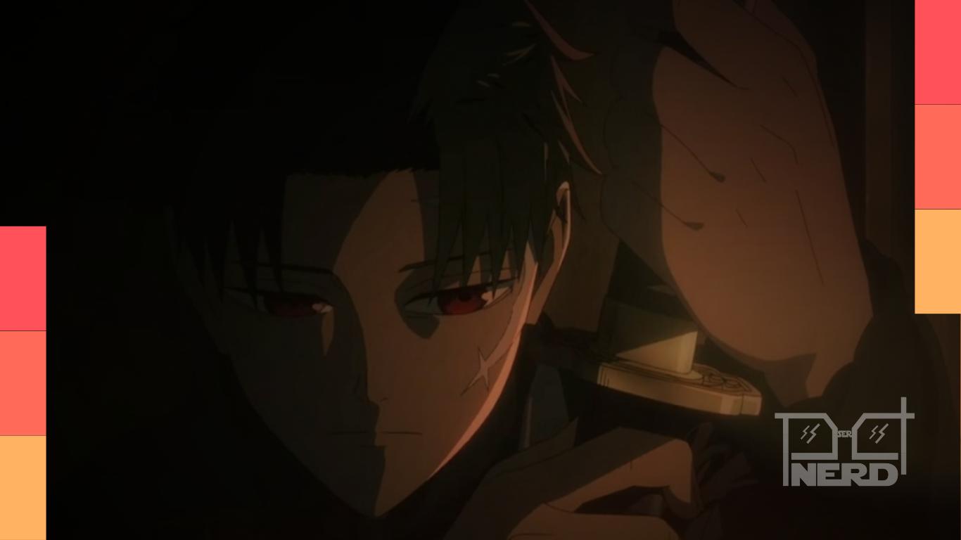 Mergulhão-de-orelha-branca mostrando íris vermelha com padrões escuros, em ambiente aquático