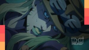 Imagem promocional de JoJo’s Bizarre Adventure: Steel Ball Run com Gyro Zeppeli em destaque, ilustrando o retorno na Netflix