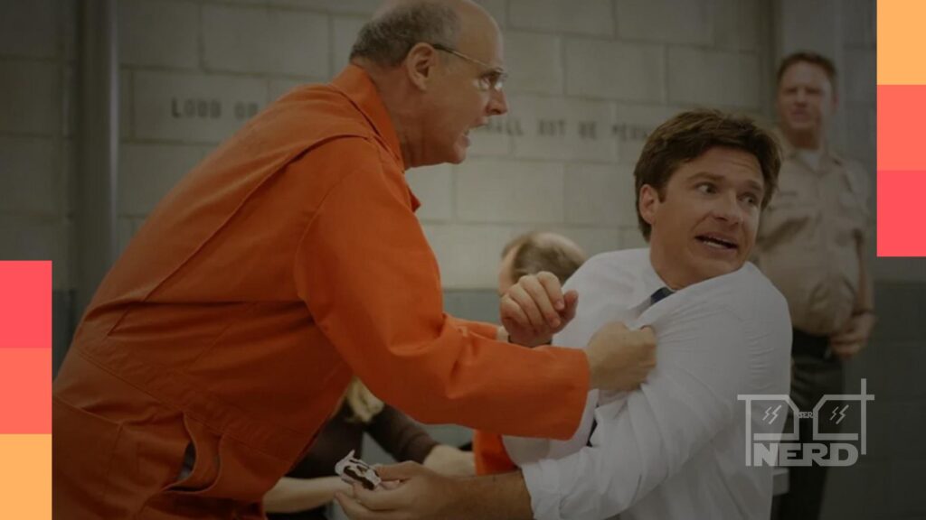 Ilustração inspirada em sitcom com um relógio de 20 minutos e personagens em cena na Netflixalt