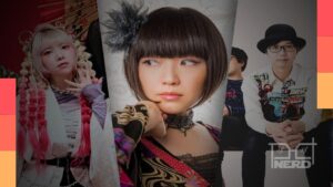 Ilustração do anime Nippon Sangoku com clima de guerra e três nações em um Japão pós-colapso