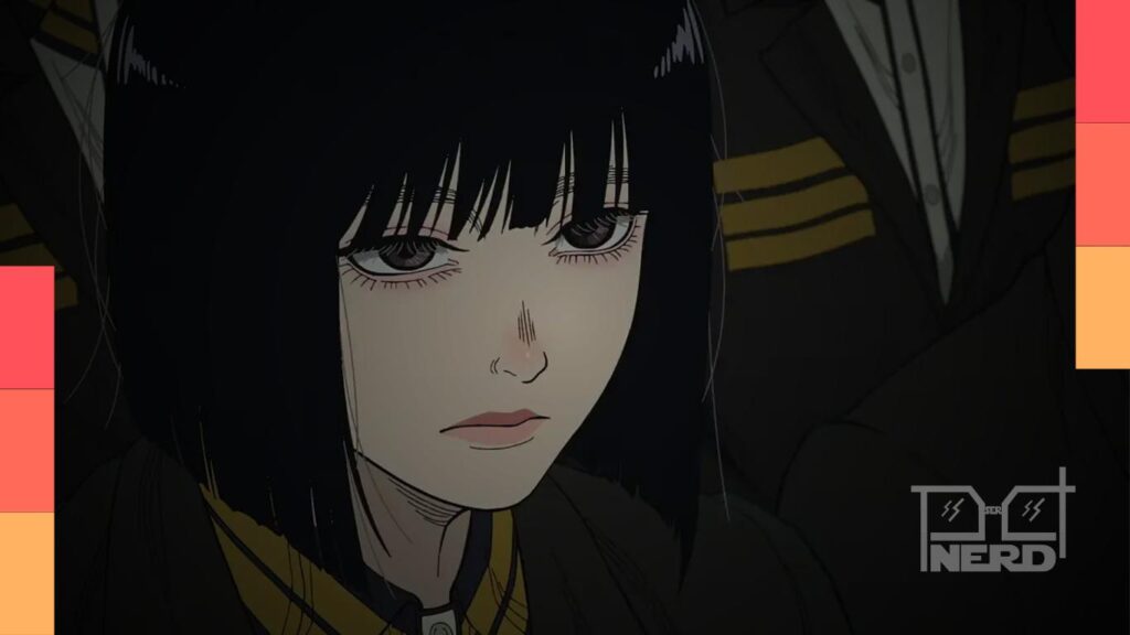 Imagem promocional de Nippon Sangoku: A Guerra das Três Nações com referência à abertura e créditos