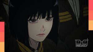 Imagem promocional de Nippon Sangoku: A Guerra das Três Nações com referência à abertura e créditos