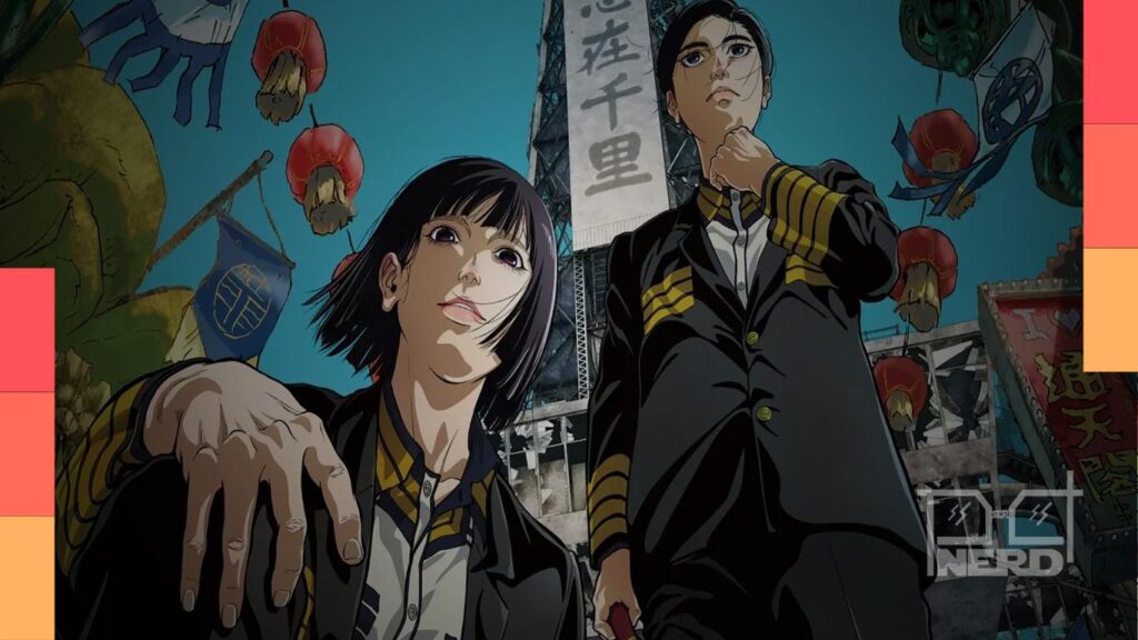 Imagem temática do Japão em cenário distópico inspirada em Nippon Sengoku