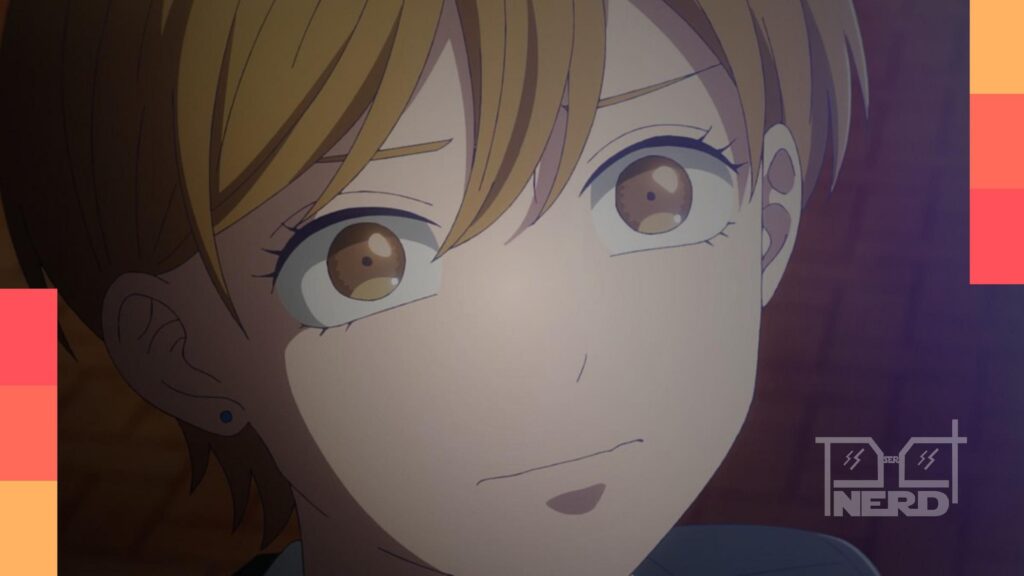 Personagem em clima frio e “parede de gelo” sugerindo ansiedade e bloqueio emocional em Parede de Gelo