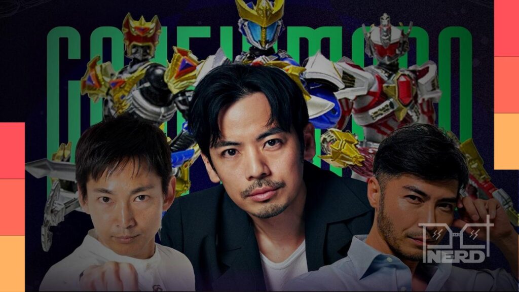 Foto ilustrativa do reencontro do elenco de Madan Senki Ryukendo no Anime Summit 2026