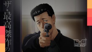 Imagem promocional anunciando a segunda temporada do anime The Fable com referência ao arco Yamaoka