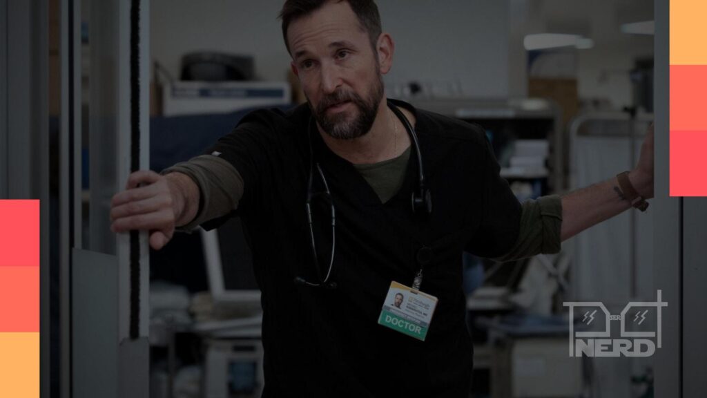 Cena dramática de The Pitt na HBO Max indicando a reta final da segunda temporada com 99% de aprovaçãoalt