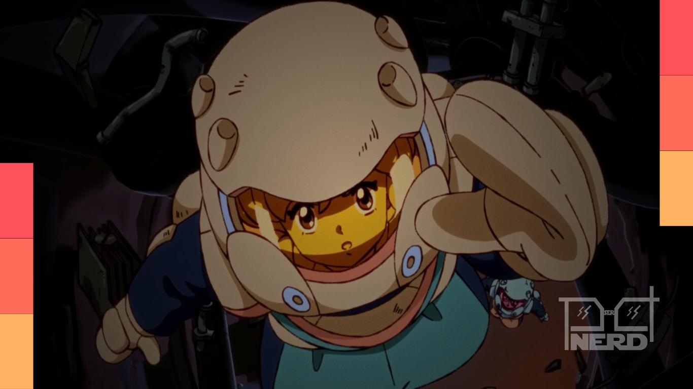 Pôster do filme em anime THE RIBBON HERO, inspirado em A Princesa e o Cavaleiro, com Safiri e o tema de herói mascarado