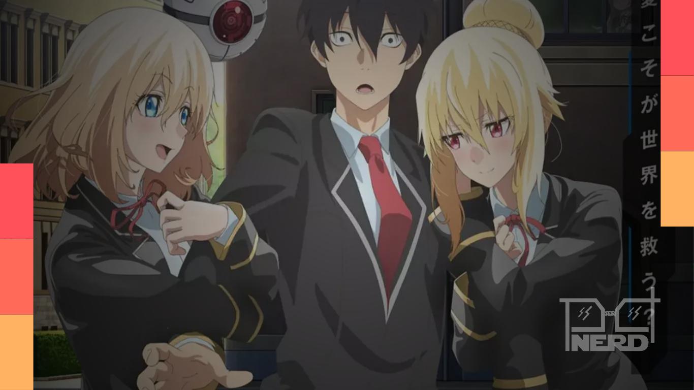 Trailer de Trapped in a Dating Sim mostra retorno do anime após hiato desde 2022 e estreia em julho de 2026