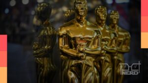 Infográfico sobre o calendário e regras do Oscar 2026, com data de 15 de março