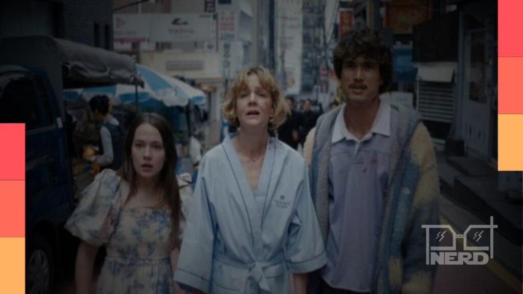 Ilustração com ícones de Emmy, tela de TV e filmes representando a disputa por séries limitadas e Melhor Filme