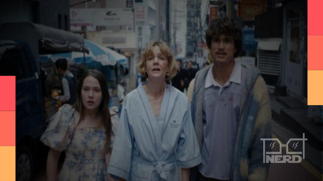 Ilustração com ícones de Emmy, tela de TV e filmes representando a disputa por séries limitadas e Melhor Filme