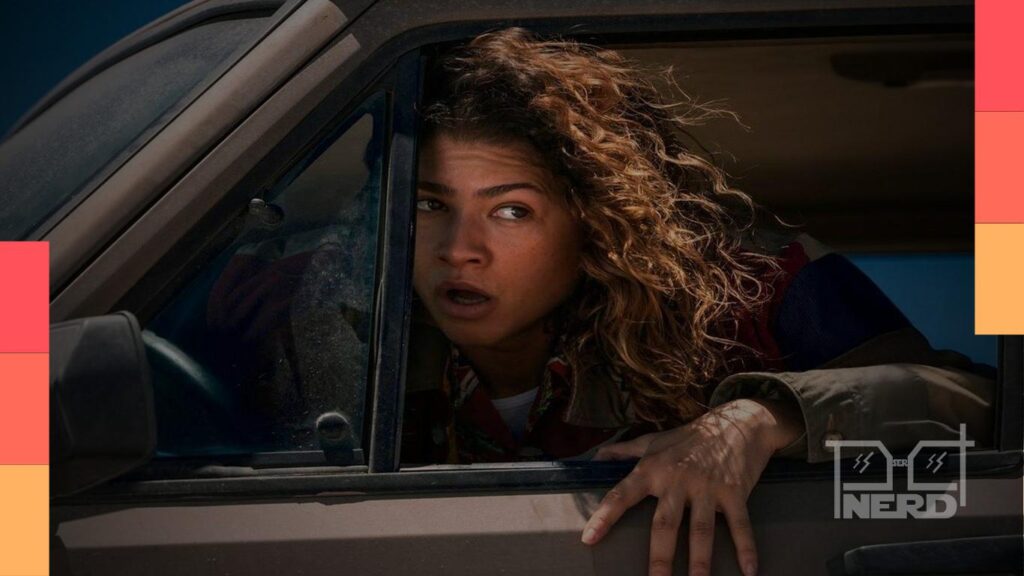 Zendaya em cena de Euphoria, série da HBO Max com terceira temporada recebendo recepção dividida