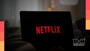 Ilustração de filmes e séries na Netflix com destaque para as estreias de maio de 2026