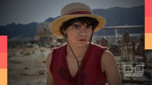 Inaki Godoy como Luffy em cena da série live-action de One Piece na Netflix