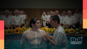 Foto promocional de Sem Salvação, série de suspense da Netflix, com destaque para o lançamento da semana junto de O Jogo do Predador.