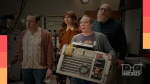 Elenco de Stuart Fails to Save the Universe em imagem promocional para a HBO Max