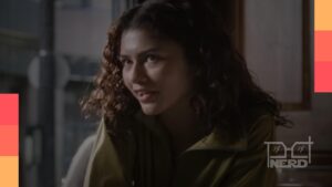 Zendaya em destaque com referência a estreias no streaming e no cinema em abrilalt