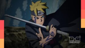 Ilustração inspirada em Boruto e Naruto com foco em Sakura e na sensação de ausência do Time 7